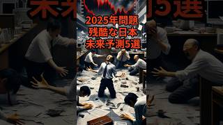 2025年問題 残酷な日本 未来予測5選！#ゆっくり解説 #就職 #転職 #50代 #2025  #就活 #未来