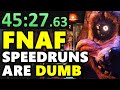 Speedrunning FNAF made me dumber