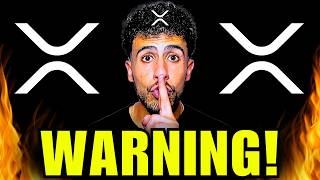 XRP BREAKING NEWS!!! 🚨 (ETF WARNING!!!)