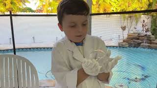 Franco's Science Experiments Chapter 5 Playing Catching Bubbles with your gloves