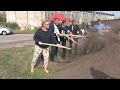 punktum 1. spatenstich zum ausbau des wolferöder weges in lutherstadt eisleben