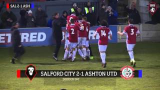 Gareth Seddon's goal against Ashton United - NPL play off semi-final