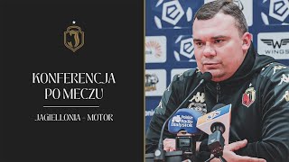 Konferencja po meczu Jagiellonia - Motor 3:0