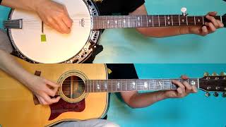Happy Birthday - Country Bluegrass Banjo & Acoustic Guitar