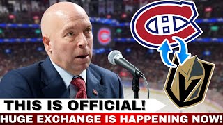 NOBODY WAS EXPECTING THIS CHANGE! IT SURPRISED EVERYONE! CANADIENS NEWS