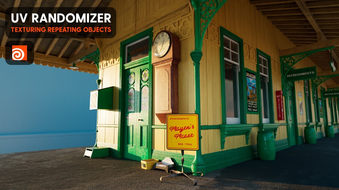 Uv Randomizer Texturing Multiple Objects Youtube