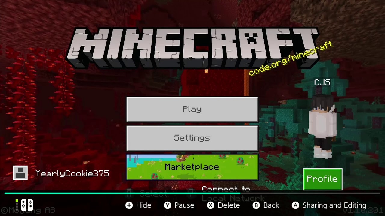 Minecraft Switch Marketplace Not Loading