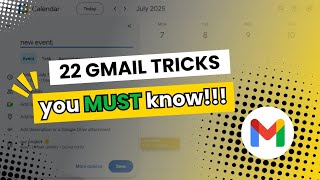 ⭐ GUIDE: Top 22 Gmail TIPS & TRICKS for 2025 | Easy guide