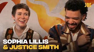 Sophia Lillis & Justice Smith on Dungeons & Dragons, 
