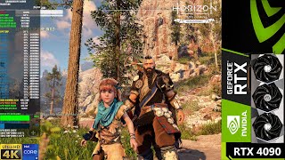 Horizon Zero Dawn Remastered, Very High Settings, DLAA 4K | RTX 4090 | i9 14900KS