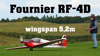 Fournier RF-4D | 5,2m giant scale RC airplane | 4K | Nesvacily 2022