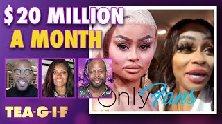 Tokyo Toni Calls BS On Blac Chyna's Only Fans | Tea-G-I-F