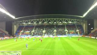 Wigan vs Liverpool 0 - 0 - Luis Suarez Song - Longest and Loudest One