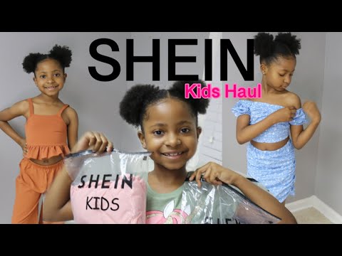 Shein Kids Try On Haul Youtube