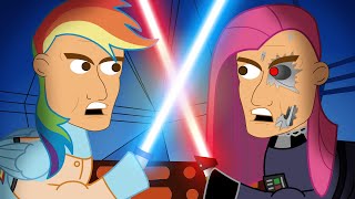 Star Wars Re-enacted by Ponies Re-enacted by Arnold Schwarzenegger Star Wars Re-enacted by Ponies Re-enacted by Arnold Schwarzenegger