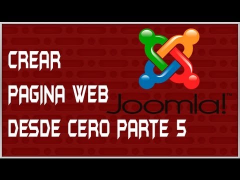 Tutorial Como Crear Una Pagina Web Desde Cero Con Joomla 1.5 - 5 - YouTube