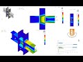 IDEASTATICA Tutorial; Moment resisting beam-column connection  design