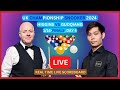 John Higgins Vs He Guoqiang LIVE Score UPDATE 2024 UK Championship Snooker 1/16-Finals