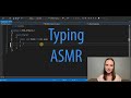 ASMR Beginner Coding Tutorial (Arrays & Methods, Typing Sounds)