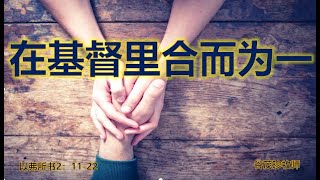 2023.12.03在基督里合而为一     ——以弗所书2：11-22