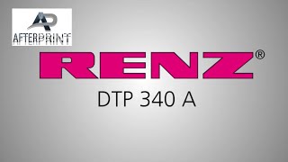 Renz DTP 340 A Semi Automated Punching Machine - A Quick Video Demonstration