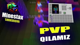 Minestax Telefonda Pvp 🥷🏻 #minecraft #minestax #minecrafthumor #rekka #minestax #tutorial #subscribe