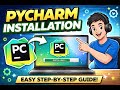 PyCharm Installation Tutorial | Install Python IDE in 5 Minutes