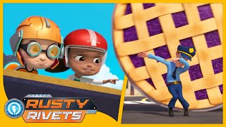 Rusty’s Giant Pie 🥧 Delivery | Rusty Rivets | Cartoons for Kids