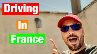 Driving in France in a Uk car. How to judge space and some legal stuff. The Get Wheel way.