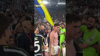 La Juventus vince la Coppa Italia, Vlahovic e compagni scatenati all'Olimpico durante la festa