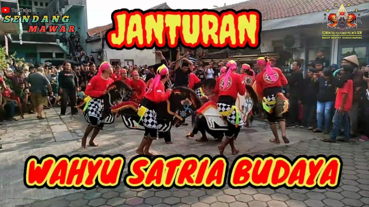 Janturan Ebeg Wahyu Satria Budaya Sendang Mawar Youtube