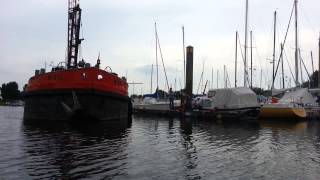 Boot gezonken in Giesbeek