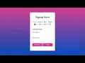 Multi Step Form with Step Progress Bar in HTML CSS & JavaScript [Part -1]