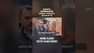 Hataylı Depremzede Murat Kurum'a İsyan Etti! 50 Milyon Dolarlık Malıma Devlet El Koydu