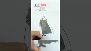 How to Paint Batman Coloring Page | #shorts #shortvideo #coloring #painting #paintingvideoforkids