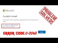 How To Fix Microsoft Office Couldn't Install Error | Office 2019/2021/2024/365