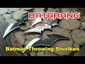 BATARANG Batman Throwing Shuriken