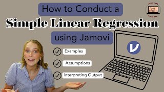 Simple Linear Regression Jamovi Tutorial