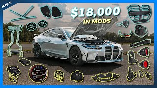 😮 Adding $18,000 in MODS to a BMW M4 COMPETITION 😮