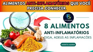 8 Superalimentos Anti-inflamatórios para Aliviar Dores e Fortalecer o Corpo