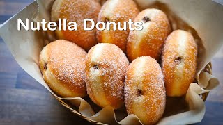 Nutella Stuffed Donuts