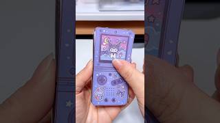 DIY Squishy phone Kuromi  🍄🌈🍎 #asmr #sticker #diycrafts #handmade