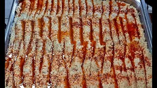 Traditional Meat Forged Wheat Turkish Keskek Recipe