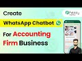 How to Create a WhatsApp Chatbot for Your Accounting Firm Business