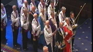 FREEMASONS - Swearing In Of Grand Master - World Exclusive