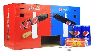 How to Make Coca Cola and Pepsi Vending Machine