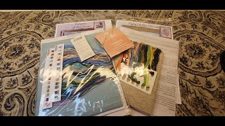 FLOSSTUBE #20 Unboxing new cross stitch kits, charts, accessories. Haul