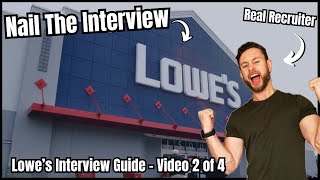 Lowe’s Behavioral Interview Questions and Answers - How to Get a Job at Lowe’s