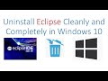 Complete Uninstallation of Eclipse 2021| Remove all related folders