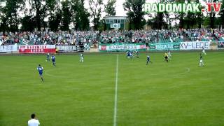 Radomiak Radom - Wisła Płock. II liga sezon 2012/2013.